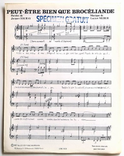 Partition sheet music - , jacques