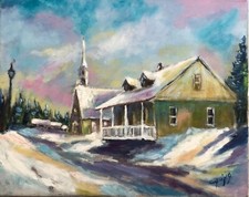 Tableau huile sur toile