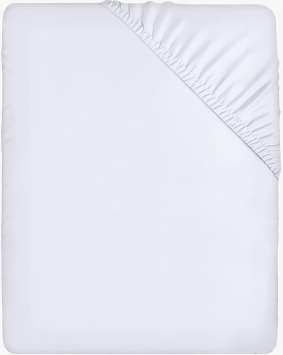 Drap housse blanc 160 - 160, 200