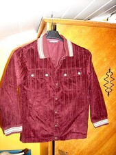 Veste Velours bordeaux Vert Baudet garçon 10 ans comme neuf