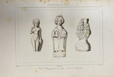 GRAVURE FRANCE  "  DIEUX DES