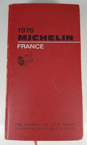 Livre guide rouge michelin - livre, "