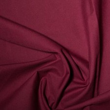 Uni Polycoton Robe Loisirs Créatifs Popeline Tissu Matière - Bordeaux