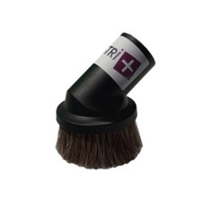 Brosse meuble ronde en crin de cheval