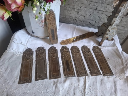 Lot anciennes plaques - lot,