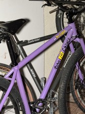 Fat Chance Yo Eddy 2.2 Lavender Frame Rigid Segmented Fork & Chris King Headset