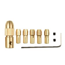 8 Outil Rotatif Pince Chuck Mini Embouts Perceuse Support 0.5mm-3.2mm Tige Kit