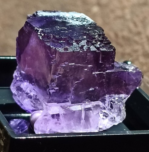 Cristal cube fluorite - cristal,