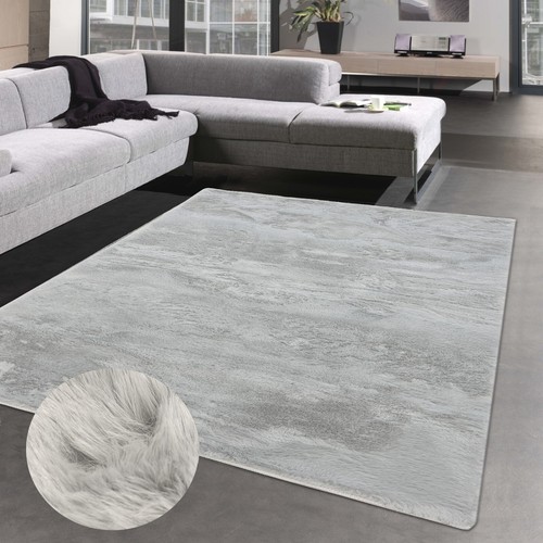 Tapis doux peau lapin - tapis,