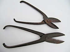 OUTIL ANCIEN 2 CISAILLES  DE ZINGUEUR FERBLANTIER