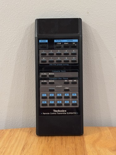 Technics remote control - technics,