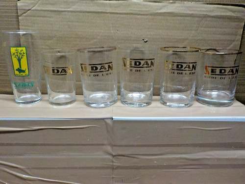 Verre ancien biere brasserie - 6,