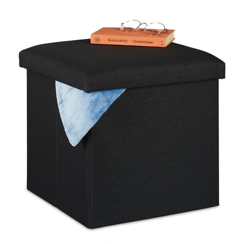 Pouf rangement tabouret - de,