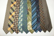 Lot De 10 Cravates En Soie