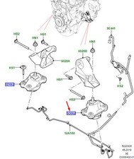 Support de montage moteur LAND