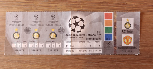 Ticket 1999 internazionale - ticket,