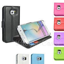 étui housse coque pour Samsung S6 EDGE coloris au choix top qualité