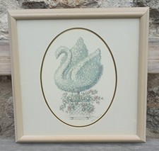 Cadre Tableau Arbre Cygne Disneyland Hôtel Paris France Stéphanie Taylor 91 #1