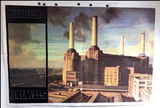 PINK FLOYD - ANIMALS – AFFICHE PROMO ORIGINALE – 157,5 x 106 cm – C. 1977