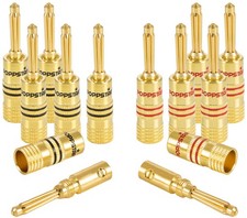 12x fiche banane à visser