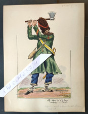 Ernest Fort  Grande aquarelle