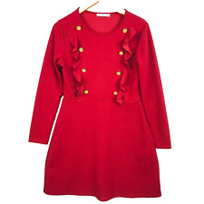 Cotton brothers robe femme taille M bordeaux dames ladies dress red rouge