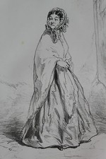 GAVARNI Lithographie originale