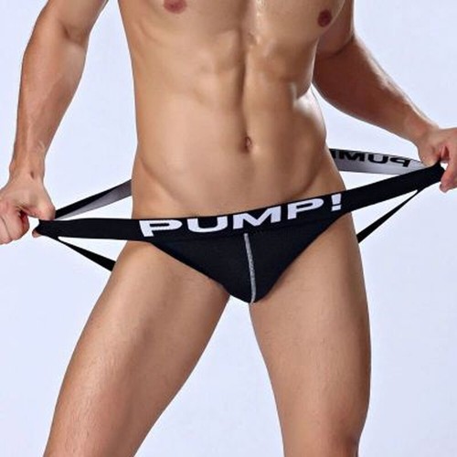 Pump jockstrap transparent - !,