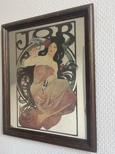miroir publicitaire ancien ( Mucha , Job , Art Déco , Art Nouveau )