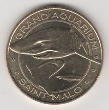 A-- 2013 TOKEN MEDAILLE MONNAIE DE PARIS -- 35 400 AQUARIUM SAINT-MALO REQUIN