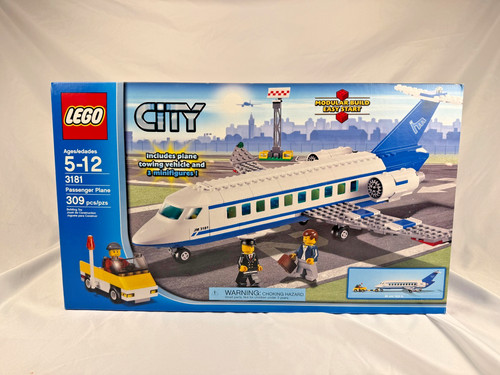 Lego city passenger - passenger, plane