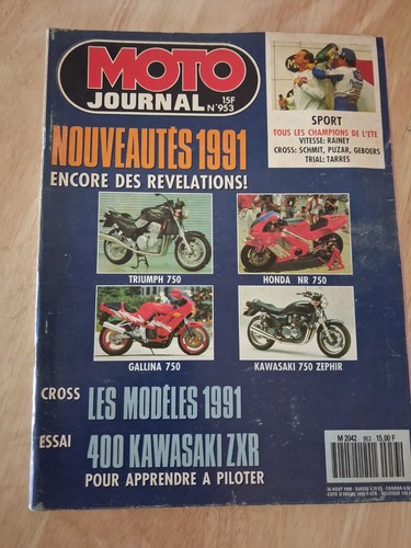 Moto journal 1990 953 - moto,