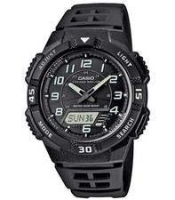 Casio Collection Montre Hommes Solaire Ana-Digi 5 Tagesalarme AQ-S800W-1BVEF