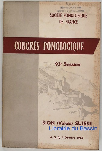 Congrès pomologique - congrès,
