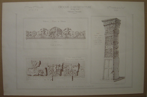 Grand croquis athènes musée - grand,