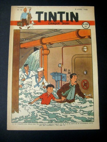 Hergé tintin belge - belge, n°15