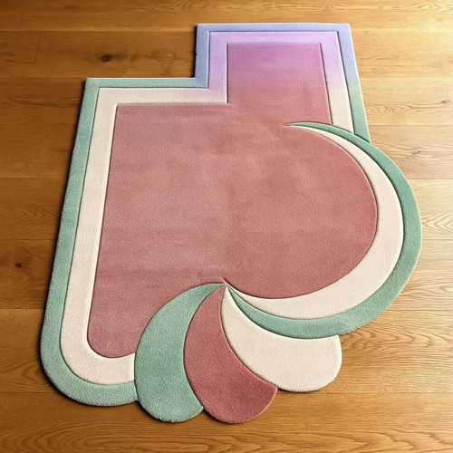 Tapis pastel touffeté la - tapis,