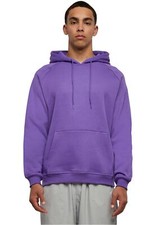 Homme Blank Hoody Sweatshirt Capuche Violet Ultraviolet S EU