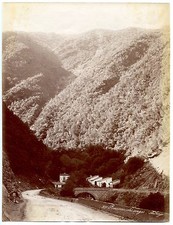 Photo tirage albuminé 1880 -