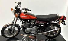 MINICHAMPS 1/6 KAWASAKI 900 Z1 SUPER 4 DE 1973 EN CANDY BROWN ORANGE TBE RARE