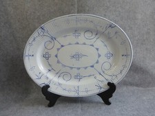 plat ovale faïencerie de