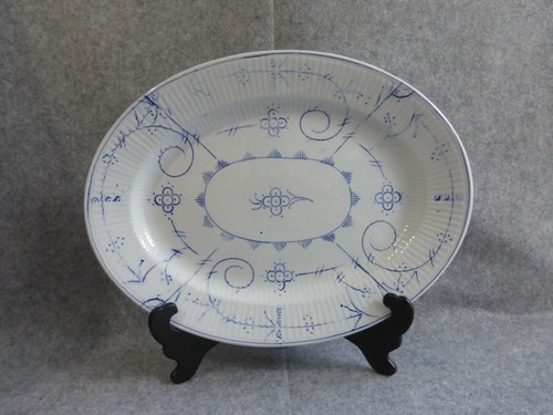 Plat ovale faïencerie - ovale, de
