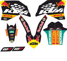 kit autocollants ktm 2008-11 EXC-F/SX-F 2006-10 graphiques, adhésif, autocollant