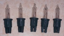 5 ampoules de rechange pour guirlandes de noël 50 blanches lampes Lumineux