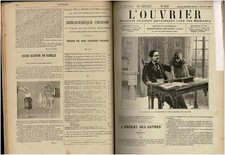 OUVRIER 1893 Nombreux NUMEROS AVEC tours de magie illustrations MAGUS en l'état.