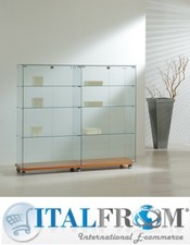 Vitrine h140x157x40 verre - vitrine,