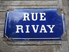 Ancienne plaque tôle