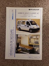 Brochure Peugeot Boxer Ambulance PETIT SA