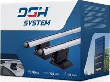 Barres de toit transversales POINTS pour BMW SÉRIE 5 E39 BERLINE 2001-2003