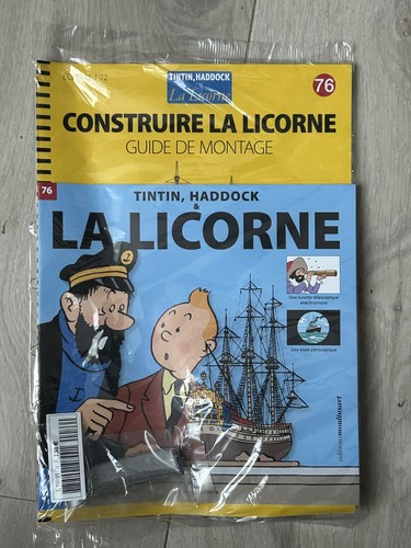Construire licorne tintin - construire,